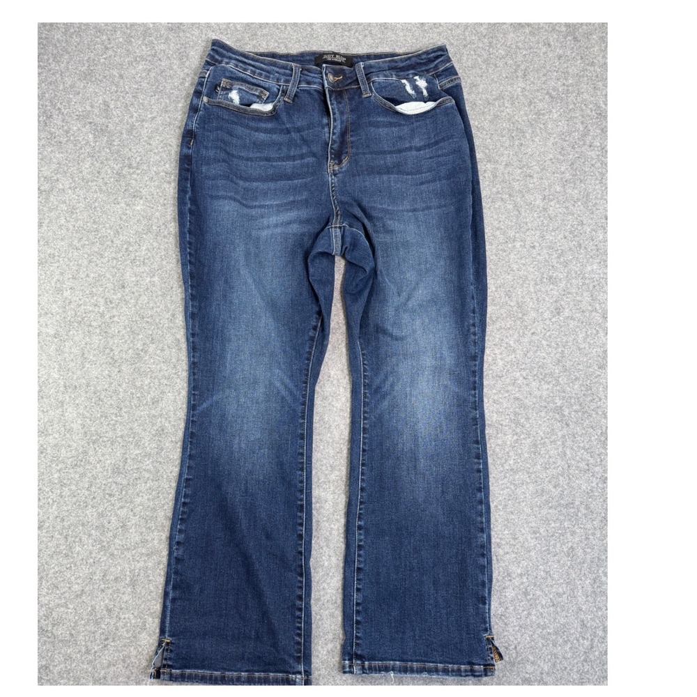 Judy Blue Women's Boot Cut Jeans - Dark Blue
